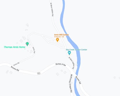 Thomas Amis Location
